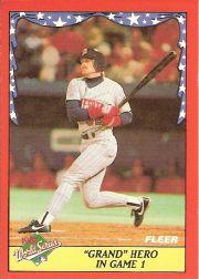 1988 Fleer World Series Baseball Cards 001      Dan Gladden